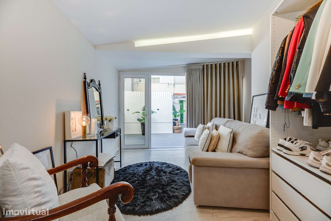 Apartamento T1 com terraço-13