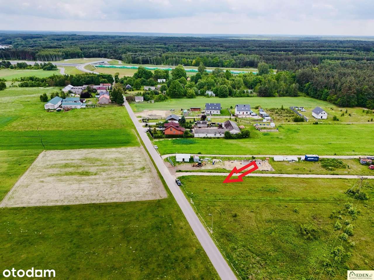 Na sprzedaż działka budowlana w Szymonach, gm. Kałuszyn.-2