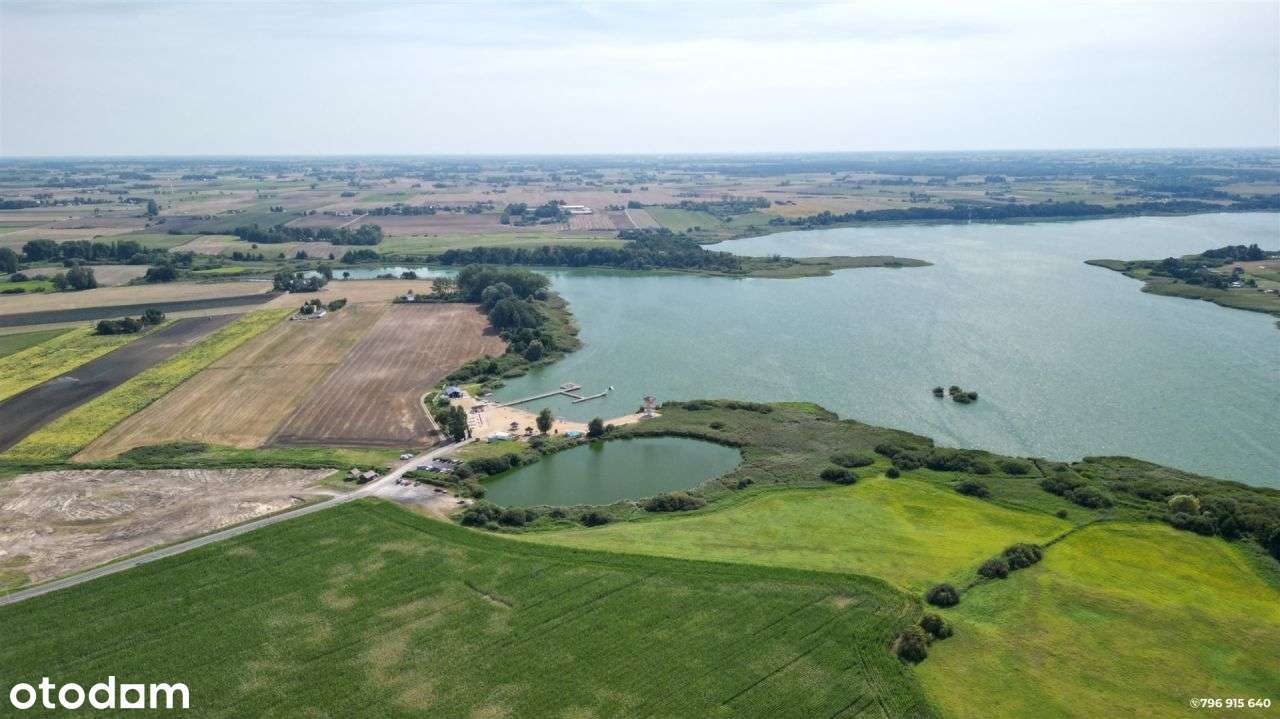 Działka 923m przy samej plaży Jezioro Borzymowskie-6