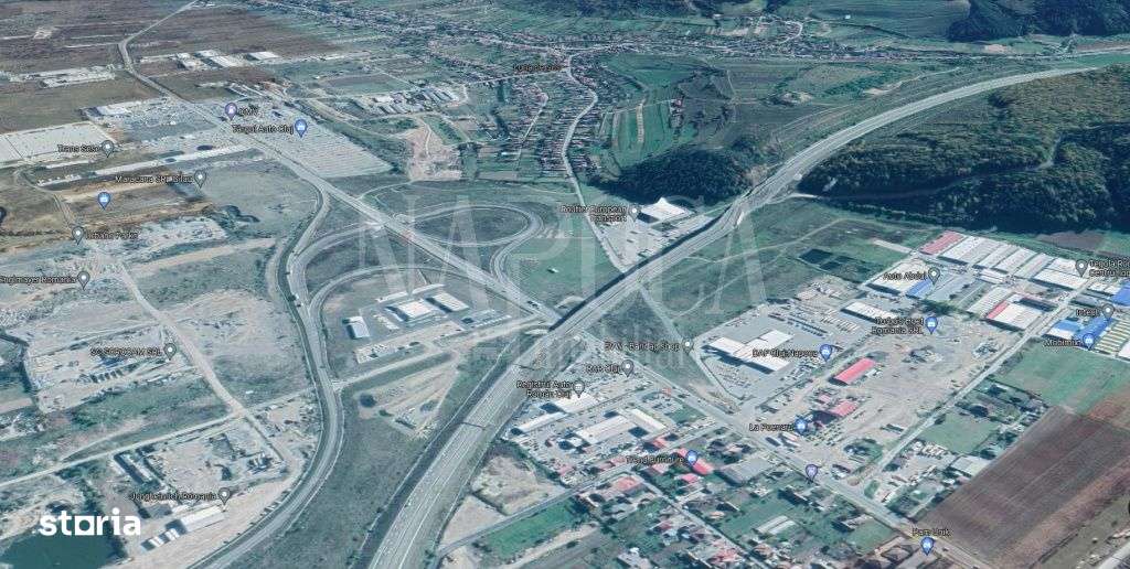 Teren intravilan industrial de vanzare in Gilau - Imagine principală: 1/1
