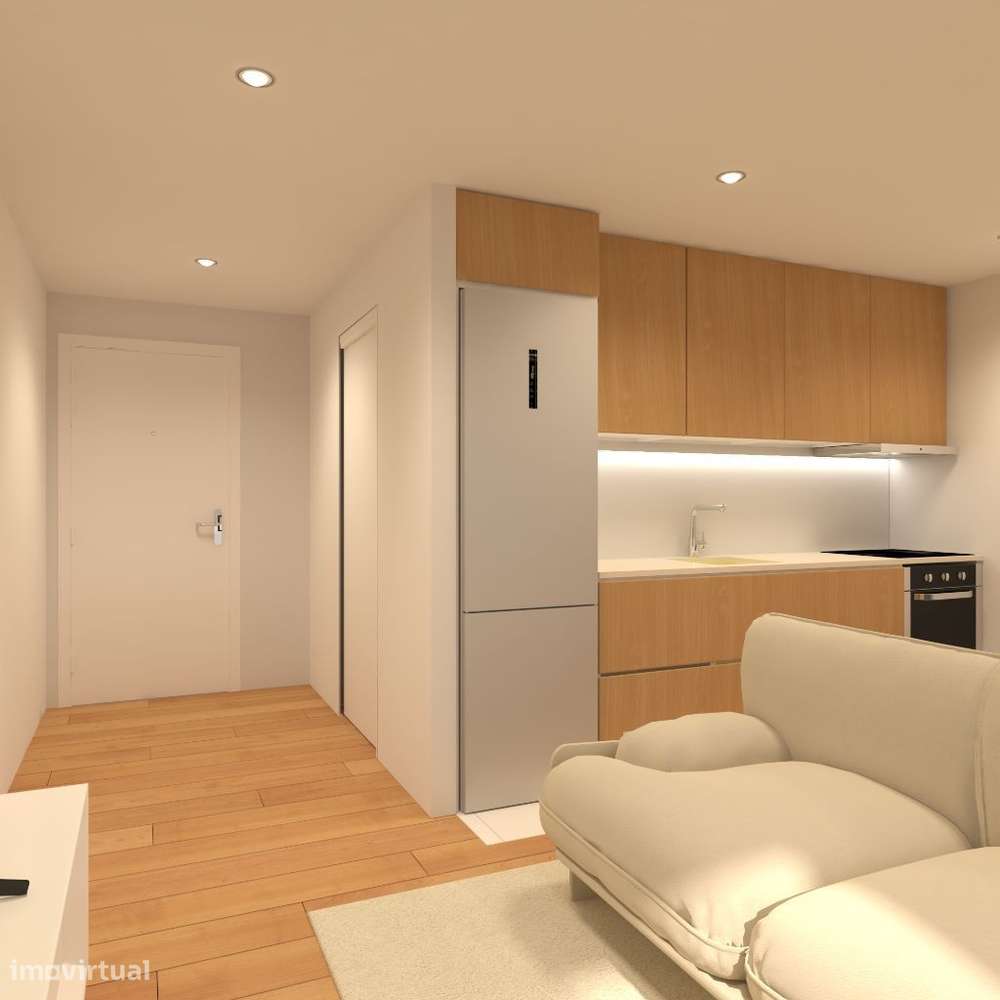 Vendo apartamento T 1 Novo no centro Póvoa , junto a praia - Grande imagem: 5/7