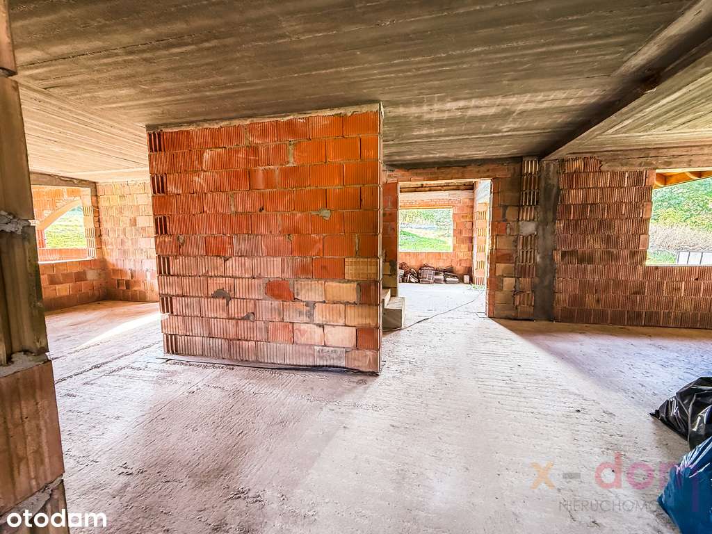 2 budynki mieszkalne jeden w stanie surowym - Pełny obrazek: 5/20