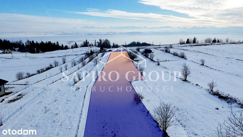 Działka widokowa Bukowina Osiedle, Raba Wyżna-1