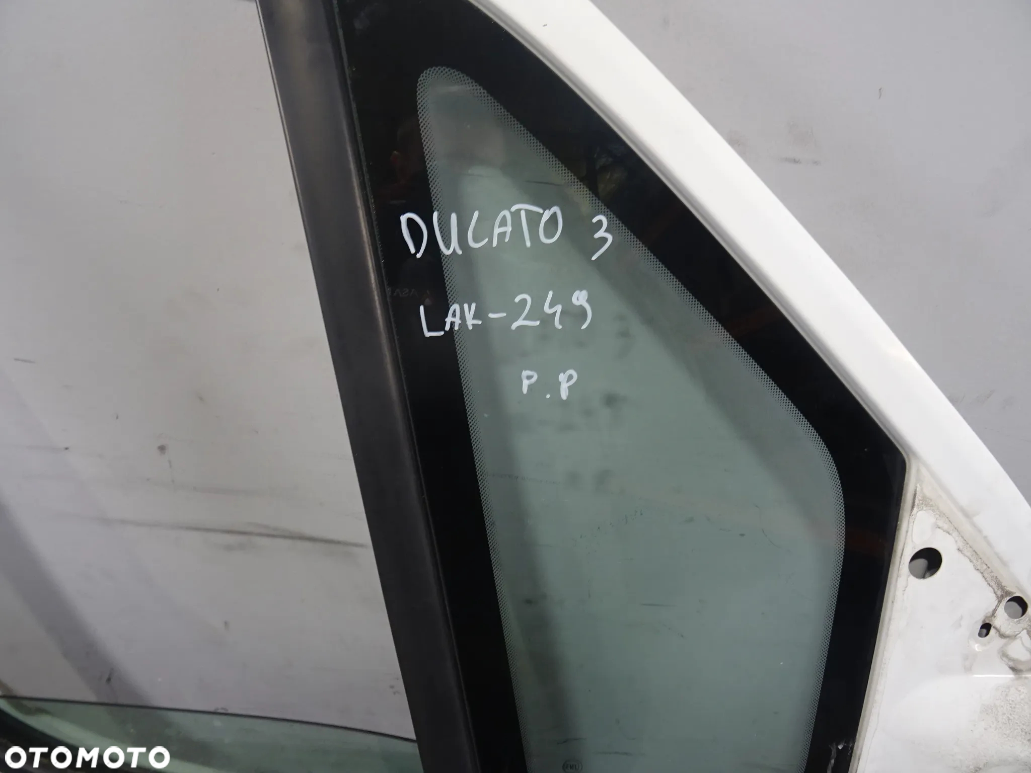 FIAT DUCATO III (06-14) L3H2 2.3JTD DRZWI PRZÓD PRZEDNIE PRAWE 249 - 2