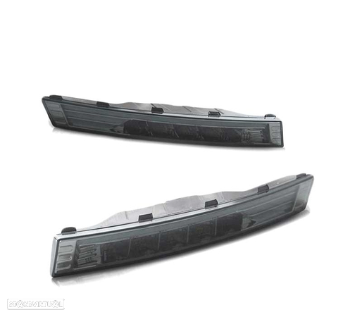 PISCAS FRONTAIS LED TUBE LIGHT PARA VOLKSWAGEN VW PASSAT B6 3C 05-10 CARDNA FUMADOS ESCURECIDOS - 2