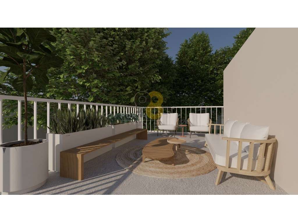 Apartamento T2 c/ terraço ultimo piso- piscina - junto ao Norteshop... - Grande imagem: 2/40