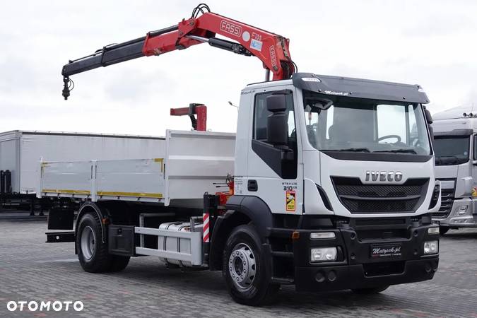 Iveco STRALIS /  310 / 4x2 /WYWROTKA - 5,3 M / HDS FASSI 135 - 8 M / EURO 6- - 12