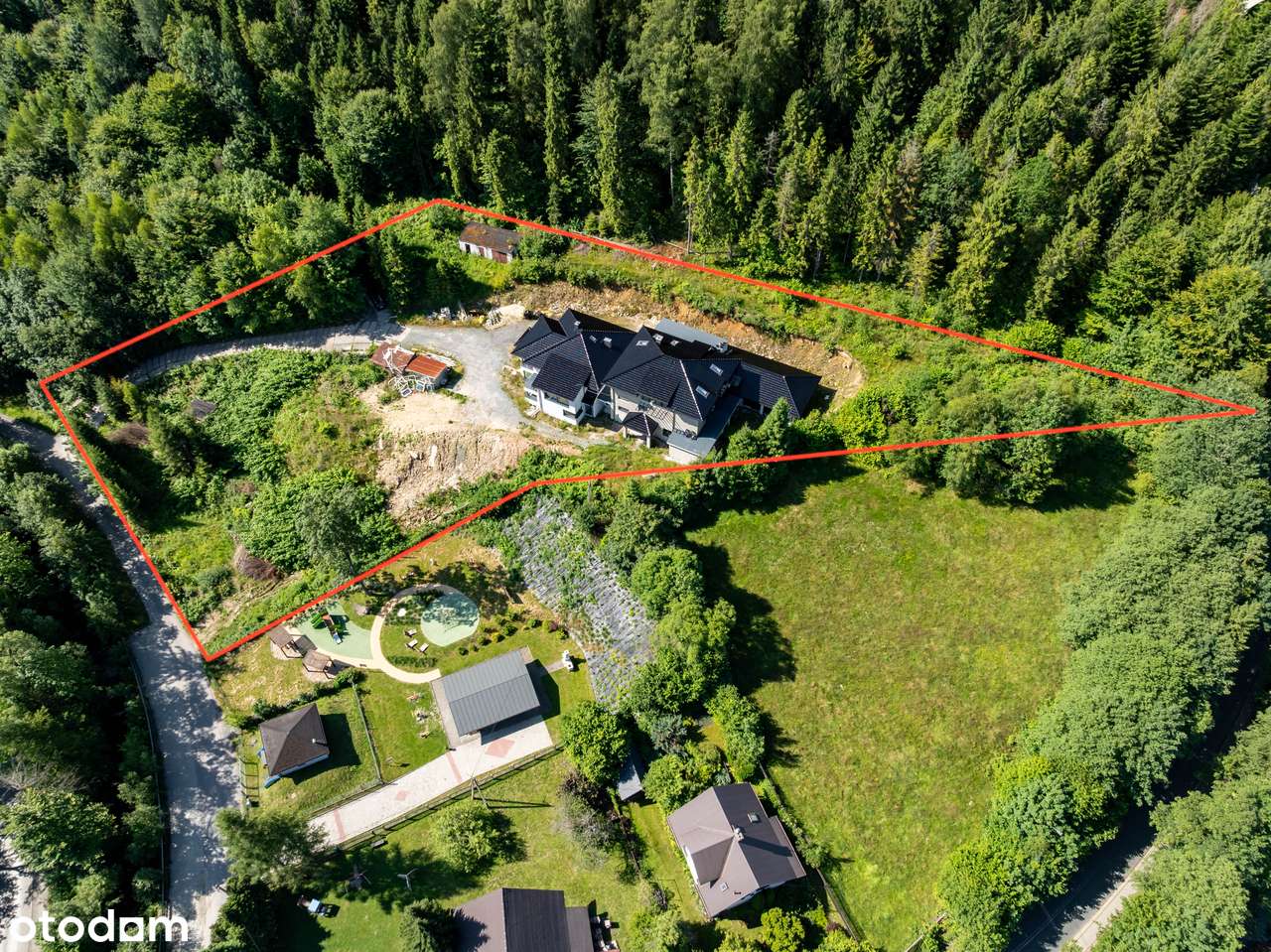 willa w Beskidach, Wisła – 663 m² działka 5 390 m² OKAZAJA - Pełny obrazek: 4/20