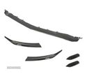 SPOILER LIP FRONTAL + SPLITTERS PARA MERCEDES CLASE A W177 18- LOOK AMG PRETO BRILHANTE - 4