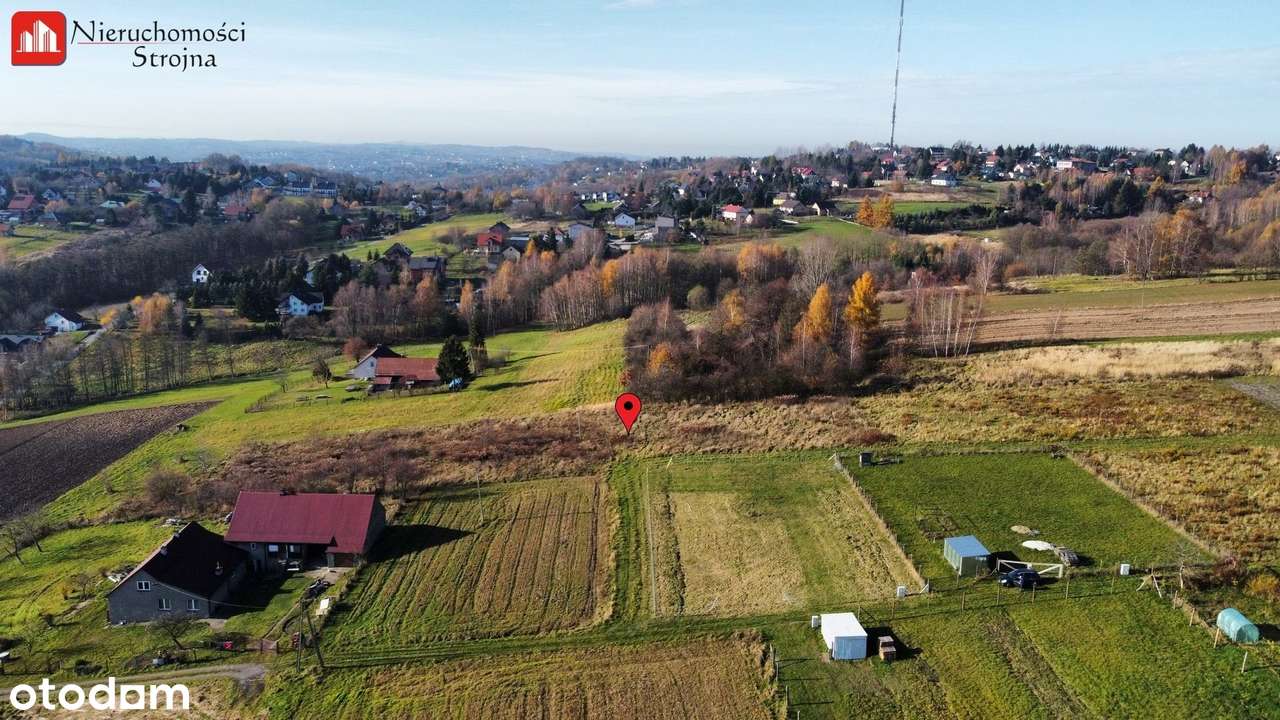 Widokowa atrakcyjna działka, Cisza i Spokój.-13