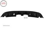 Difuzor Bara Spate Negru Lucios VW Golf 6 VI Hatchback (2008-2012) R20 Look doar p- livrare gratuita - 5