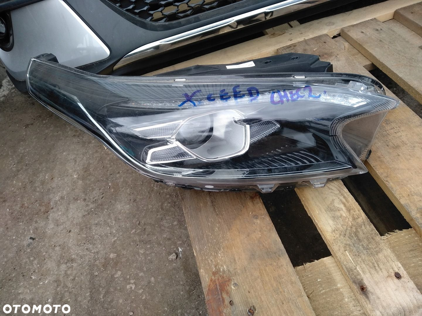 MASKA 2X BŁOTNIK ZDERZAK 2x LAMPA KIA X CEED XCEED - 6