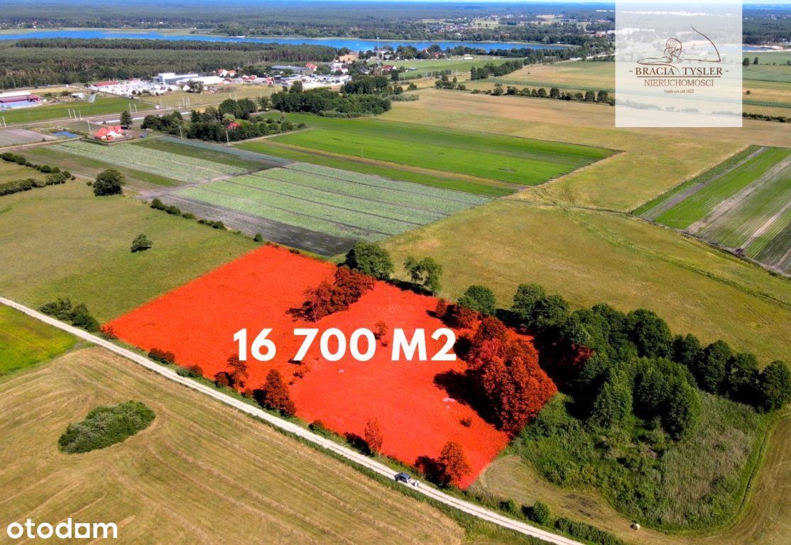 Działka inwestycyjna(1,6 ha) 11 km od Bydgoszczy