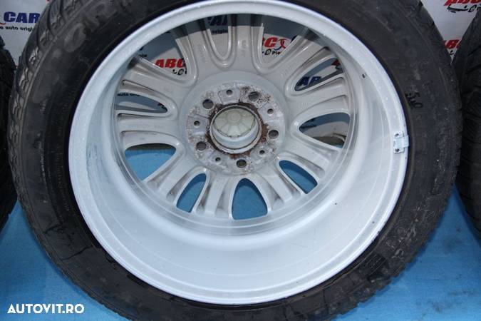 Jante Aliaj Aluminiu Roti BMW Seria 5 E60 / E61 225/50 R17 / 71/2Jx17EH2 5x120 DUNLOP M+S DE IARNA  COD: 6758775 / 0544070 - 12