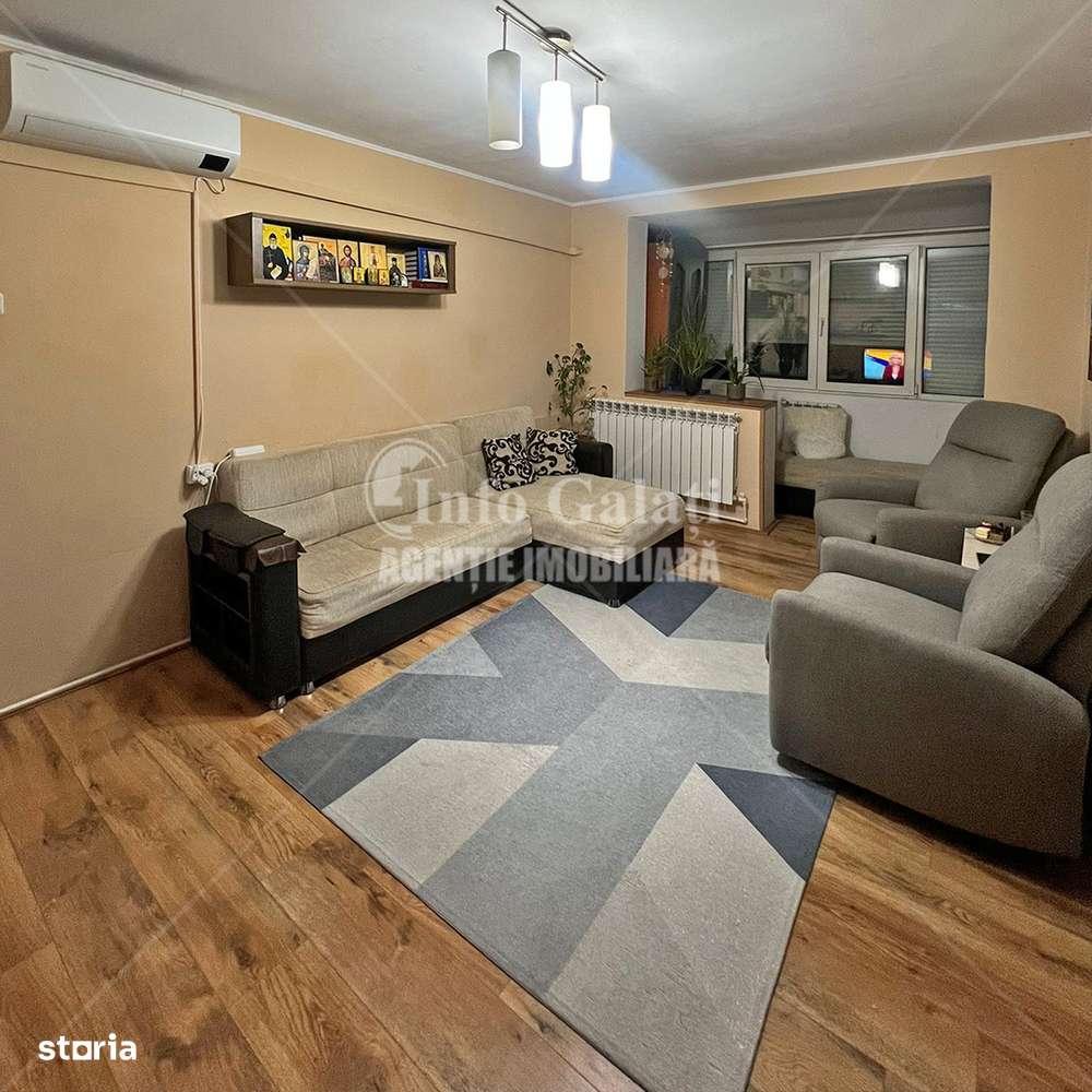 | Apartament cu 3 camere | Micro 19 | Mobilat |-8