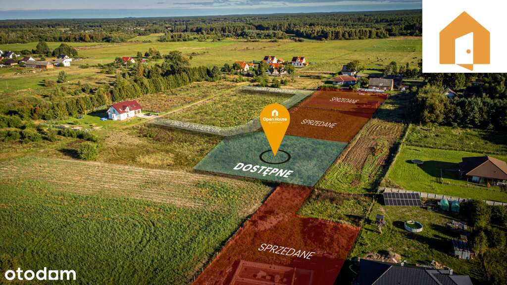 Działka budowlana 2 571 m² – Łaniewo, gm. Goleniów-11