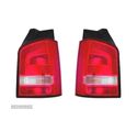 FAROLINS PARA VOLKSWAGEN VW TRANSPORTER T5 1P 10- BRANCO VERMELHO - 1