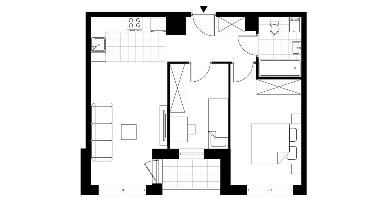 Piasta Park V​I | mieszkanie 3-pok. | G1-99 - Pełny obrazek: 4/7