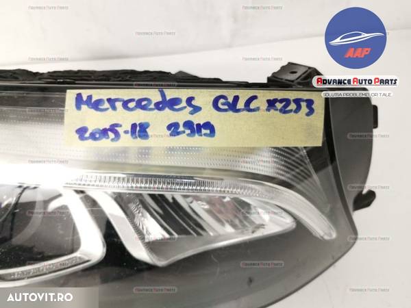 Far dreapta Mercedes GLC X253 an 2015-2018 cu full LED si LHP original in stare buna - 3