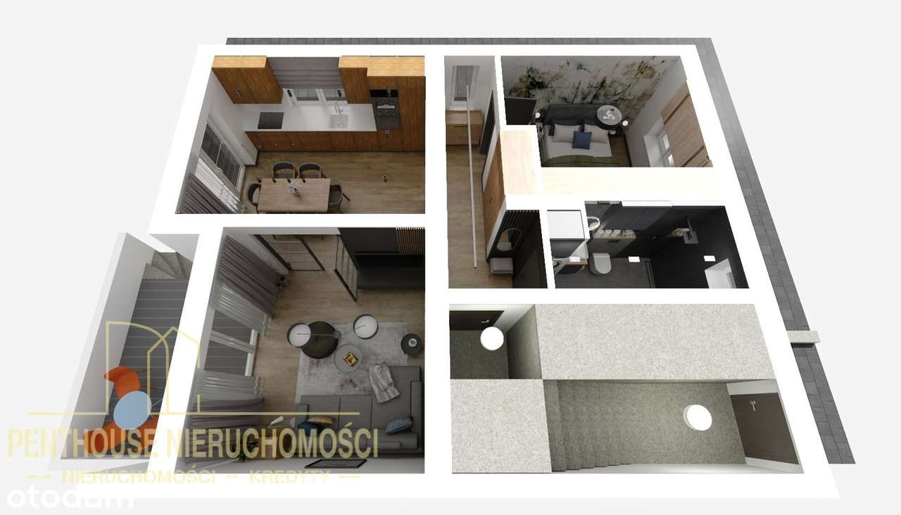 dom z możliwością podziału na 3 mieszkania - Pełny obrazek: 3/10