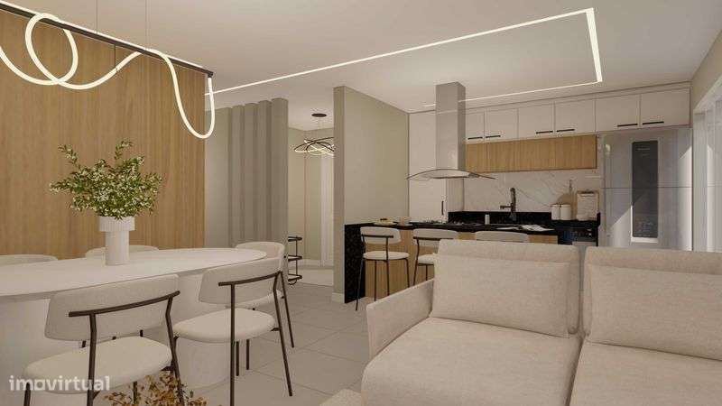 T3 (T1+2) Remodelado com 110m² + Pátio 45m² - Grande imagem: 4/12