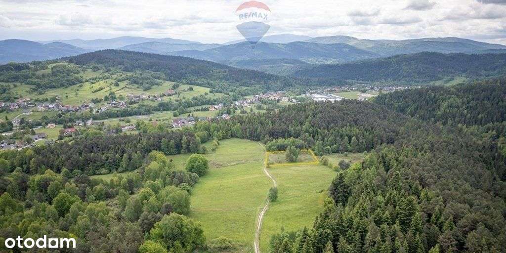 Widokowa działka na stoku wzgórza Gronik - Pełny obrazek: 5/6