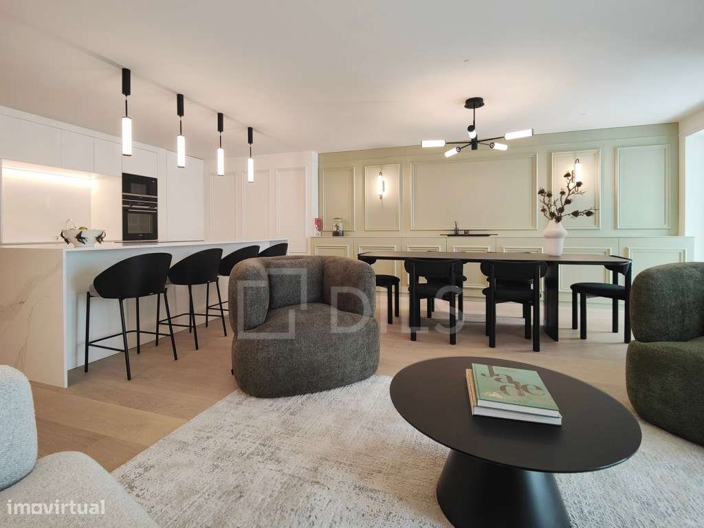 Apartamento T2 duplex mobilado no Edifício Odeon, Avenida da Liberdade - Grande imagem: 4/46