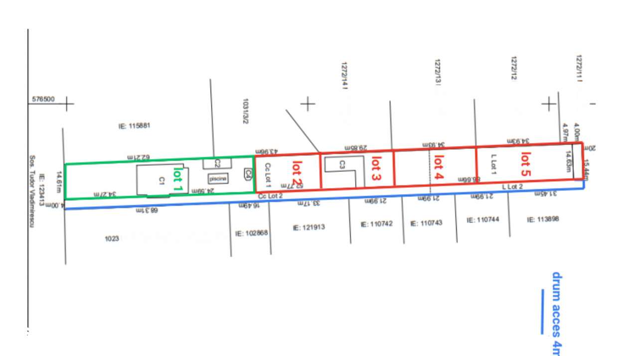 Teren de Vanzare | Domnesti | Stradal | Parcelabil | Utilitati existen - Imagine principală: 2/4