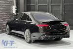 Aero Body Kit Piano Black Mercedes S-Class W223 - 12