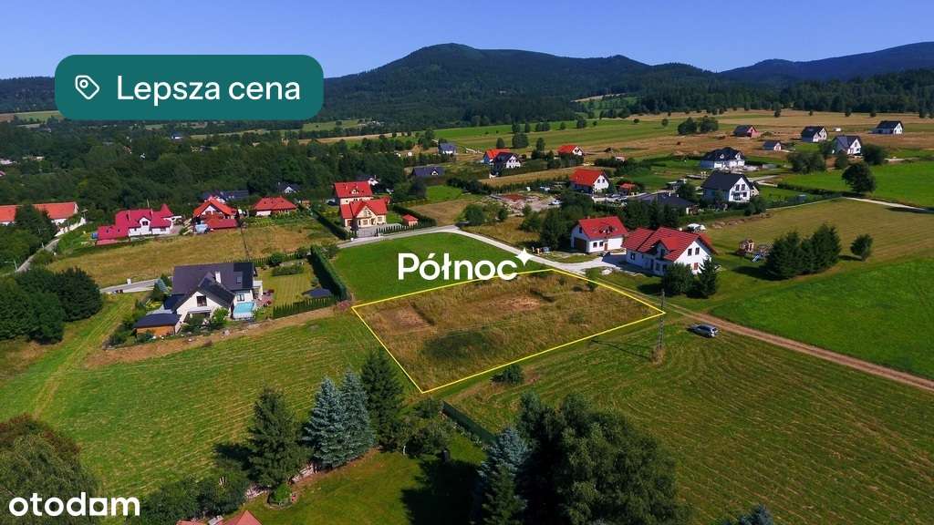 Działka budowlana 1657m2 Stronie Śląskie Goszów - Pełny obrazek: 4/6
