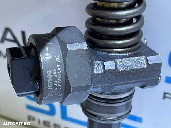 Injector Injectoare Pompa Pompe Duza Duze Audi A4 B5 1.9 TDI AJM ATJ 1997 - 2000 Cod 038130073F 0414720007 - 4