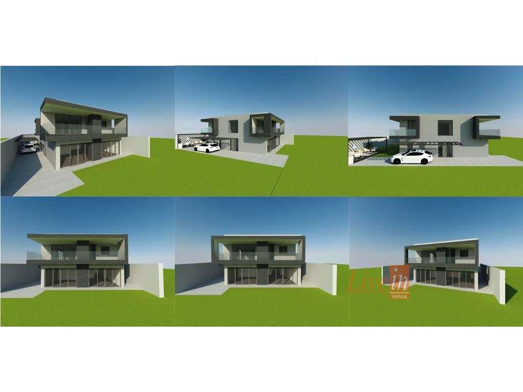 Lote de Terreno com Obra de Moradia Iniciada em Moninhos na Zona de... - Grande imagem: 2/12