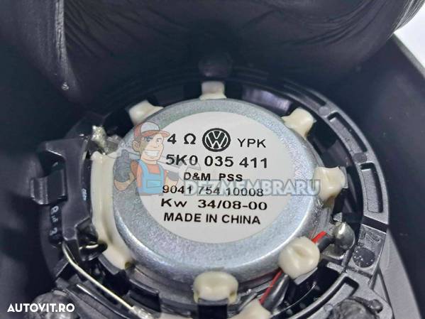 Tweeter dreapta Volkswagen Golf 6 (5K1) [Fabr 2009-2013] 5K0035411 - 4