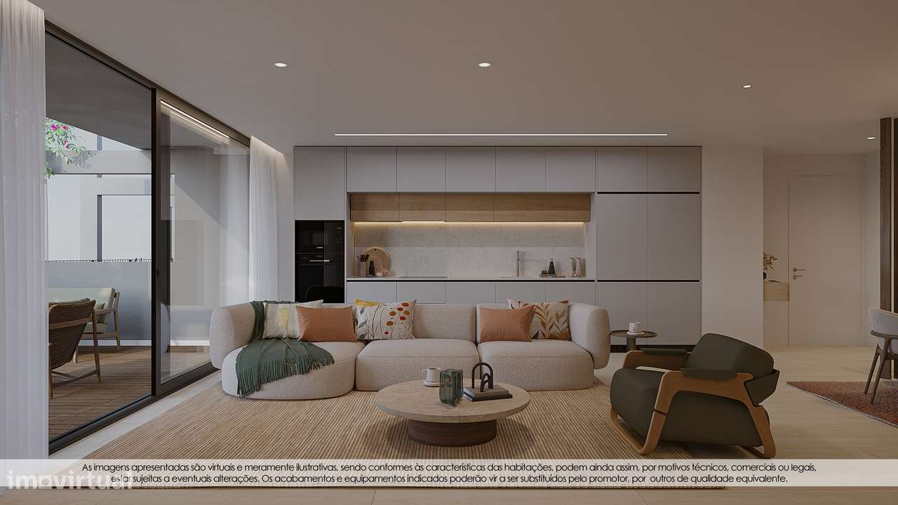 Apartamento T2 com Varanda e Lugar de garagem em Vila Nova de Gaia - Grande imagem: 5/19