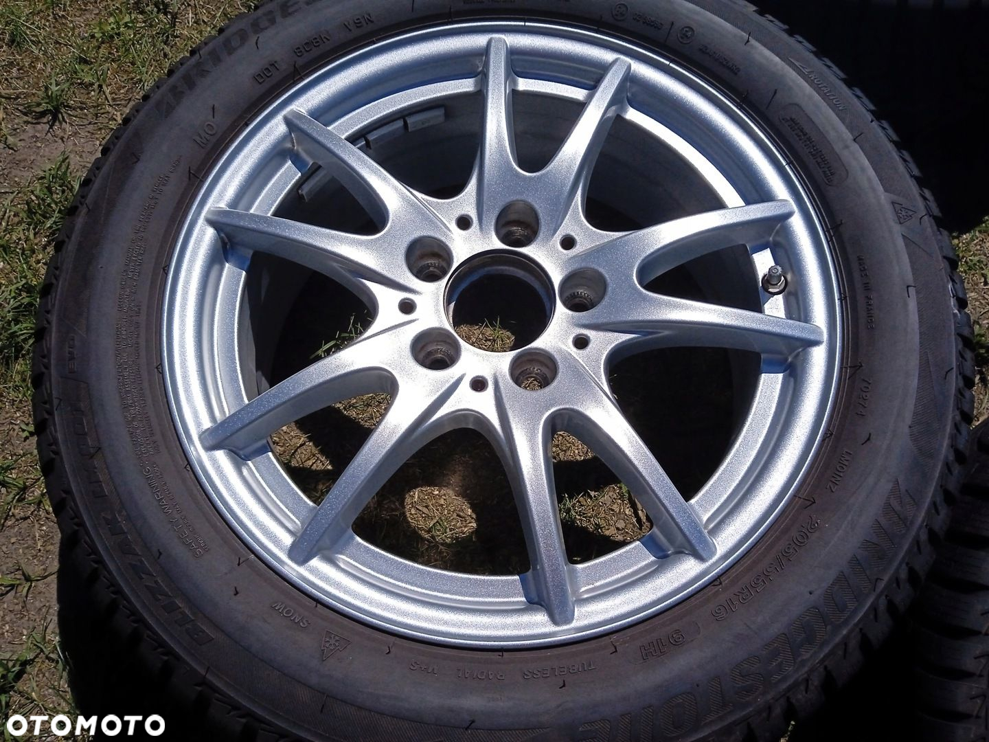 felgi aluminiowe 5x112 Mercedes B-klasa W246 W245 W176 Opony 205/55 R16 8mm - 4