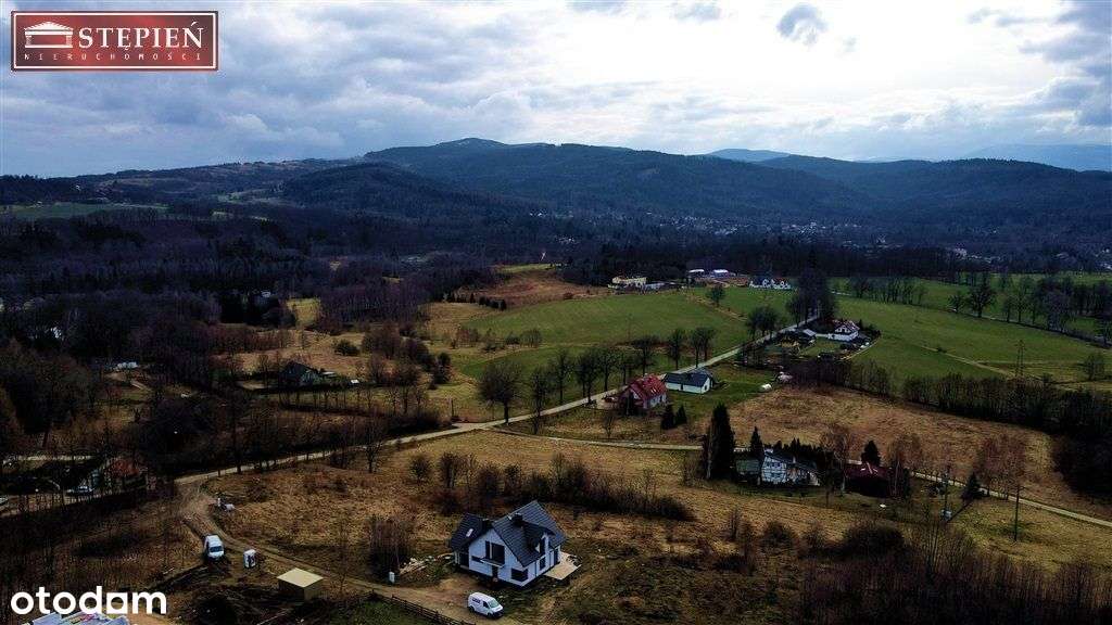 Widokowa działka z panoramą w Janowicach Wielkich! - Pełny obrazek: 5/7