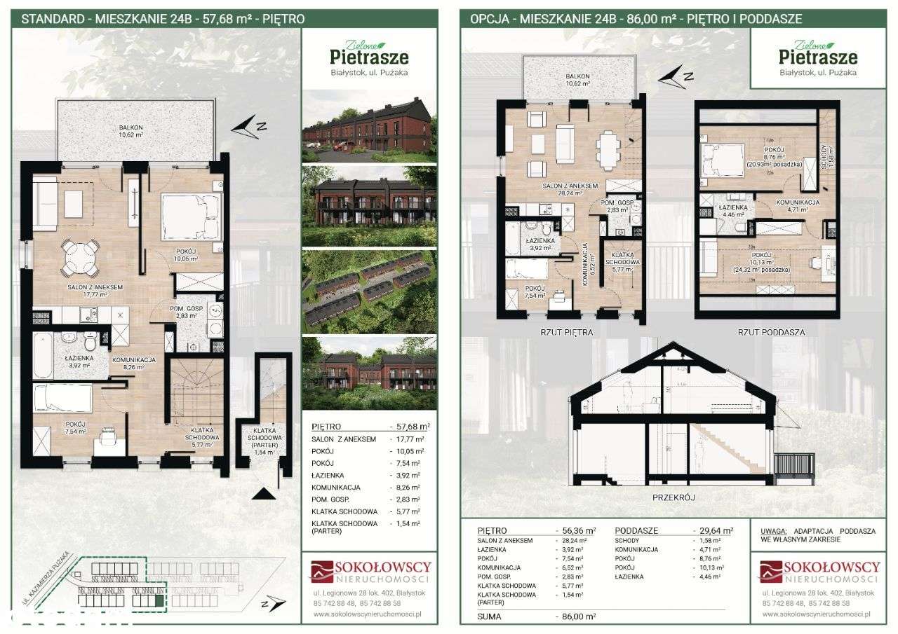Mieszkanie 51, 95 m, Jaroszówka, ogród 145 m2-7