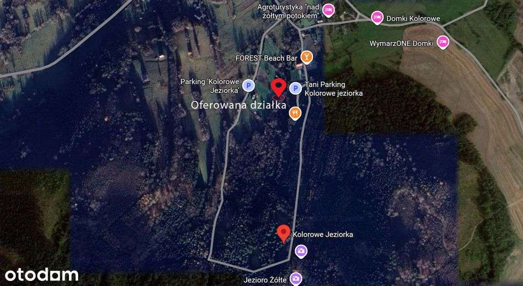 Działka Park Krajobrazowy Kolorowe Jeziorka 4048m²-19