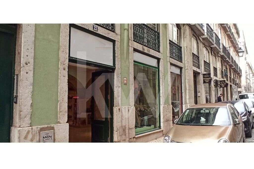 Loja na Rua dos Douradores na Baixa Pombalina, Lisboa com 140m2 - Inve - Grande imagem: 3/4