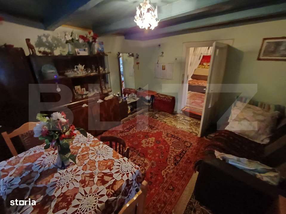 Casa cu 3 camere, 80 mp + 6 arii teren, Localitatea Teaca - Imagine principală: 4/6