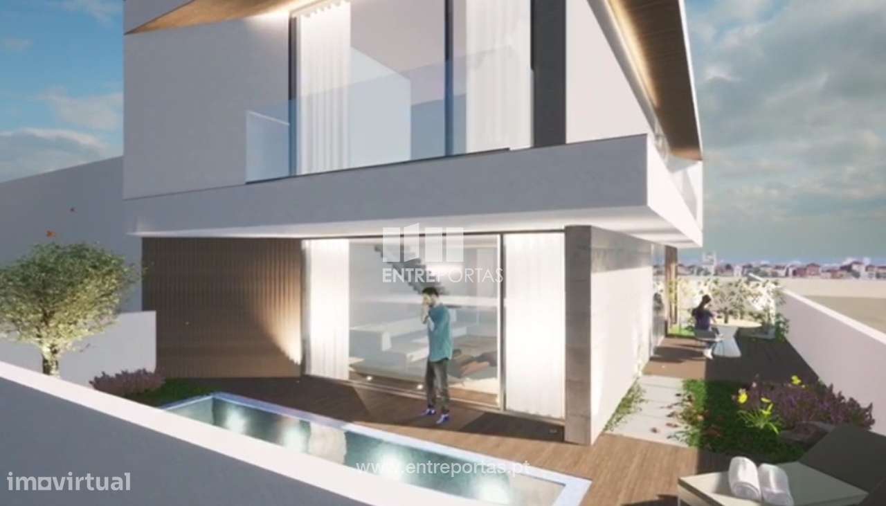 Venda de Moradia V3 de gaveto, em construção, Árvore, Vila do Conde - Grande imagem: 4/7