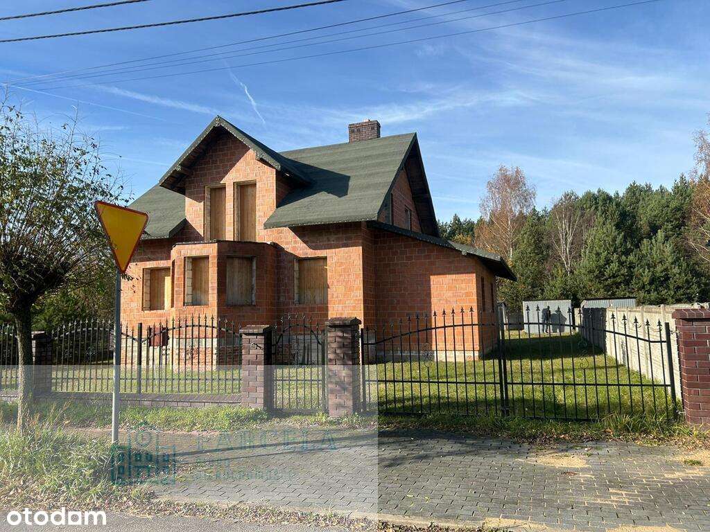 Sprzedam dom w stanie surowym otwartym w Kamieńsku - Pełny obrazek: 4/12