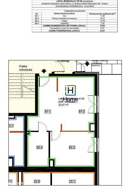 Parter • Ogródek • 2 pokoje • Kliny–Zacisze-7