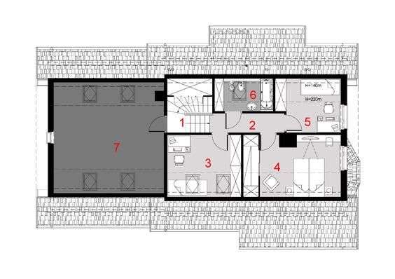 Dom w Piotrkowiczkach – otoczony zielenią - Pełny obrazek: 4/5