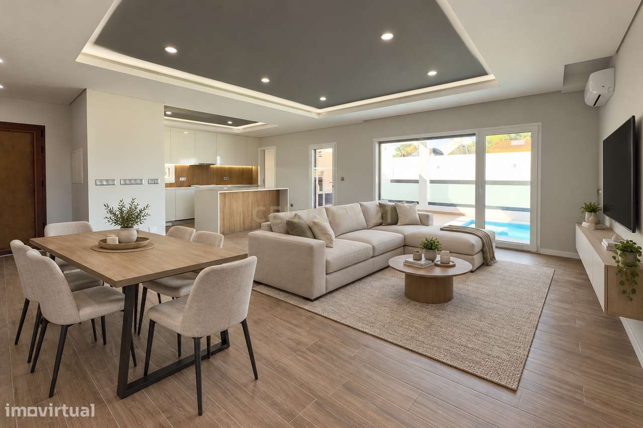 Moradia T4 Isolada com Piscina em Fernão Ferro | 640.000€-13
