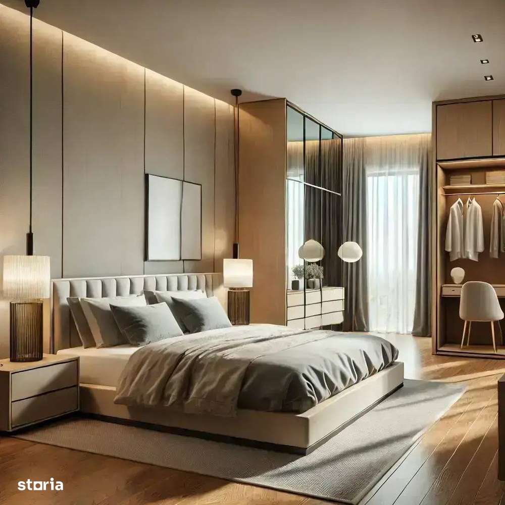 Apartament 4 Camere Terasa Metrou 7 Minute Proiect Nou Pallady - Imagine principală: 4/9