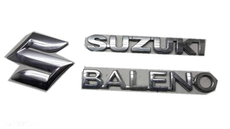 EMBLEMAT NAPIS ZNACZEK SUZUKI BALENO II 2 EU - 1