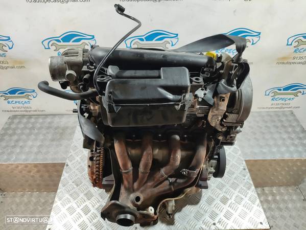 MOTOR COMPLETO RENAULT SCENIC 2 II MK2 1.6i 16V 112CV K4MD812 K4M D8 - 6