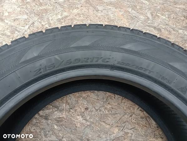 *OPONY 2x 215/60R17C 109/107T 2117dot 2x7mm HANKOOK WINTER RW06 ZIMOWE WZMACNIANE - 8