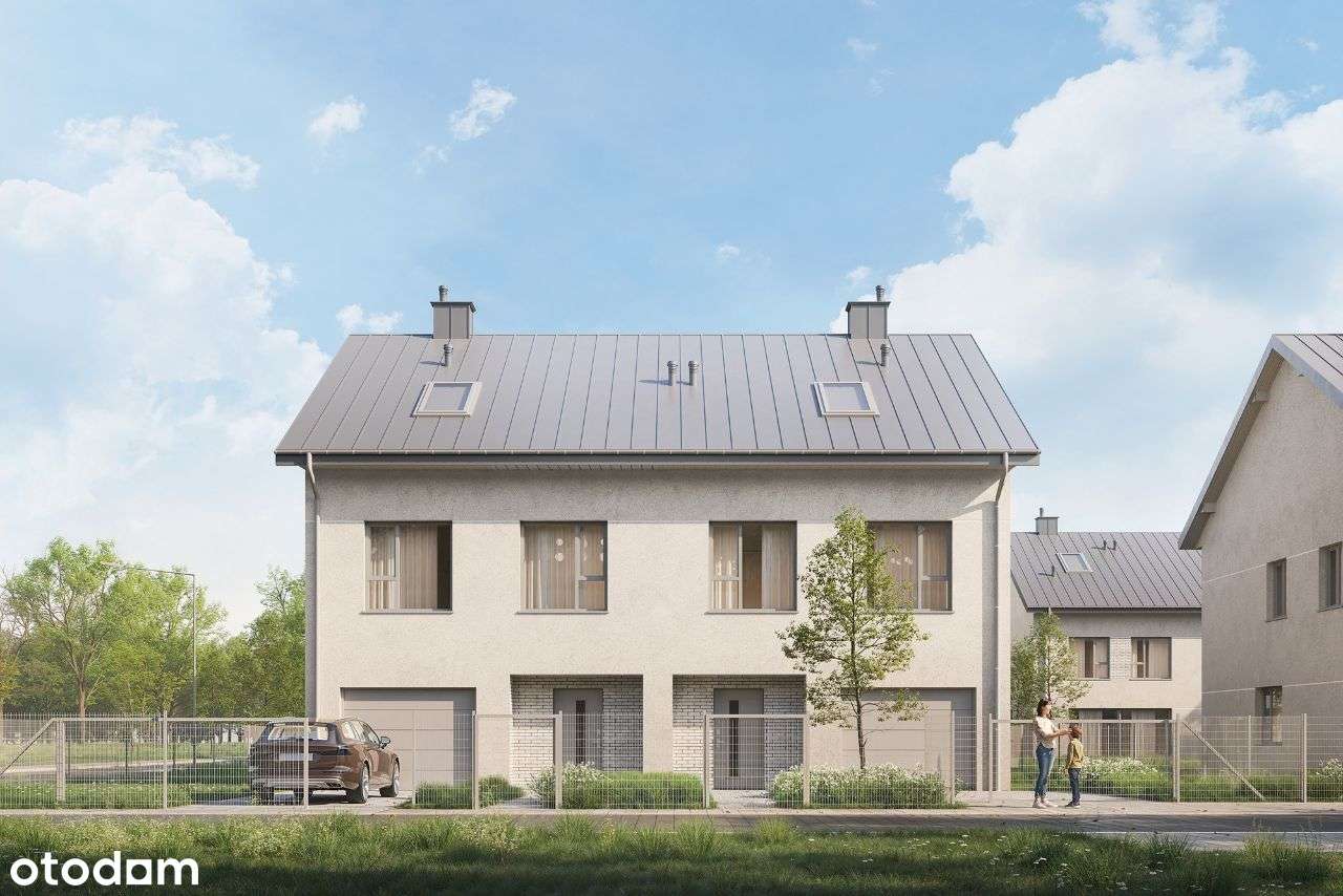 Ostatnie 2 domy przy Rezerwacie Przyrody. Rekuperacja, pompa ciepła.-3